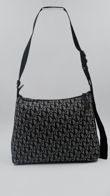 Trotter Oblique Canvas Crossbody Bag