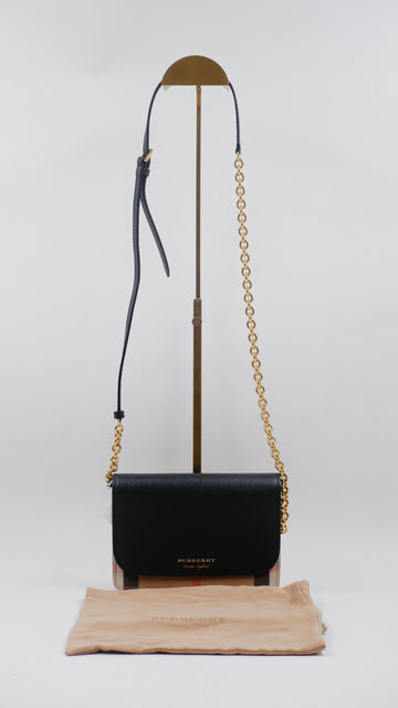 London Hampshire Check Crossbody Bag