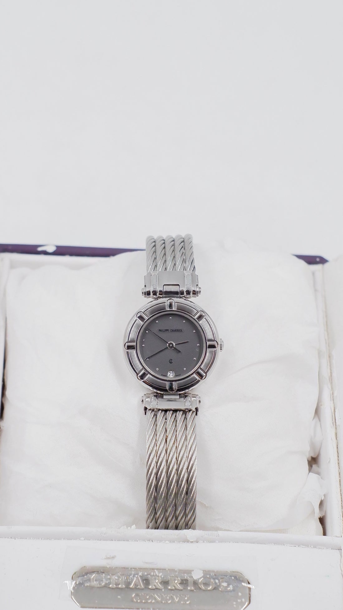 Celtic cables ladies watch