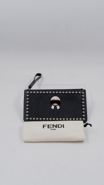 Studded Karlito Pouch