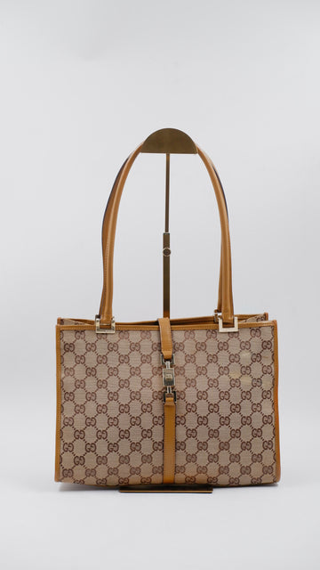 Jackie GG Canvas Tote