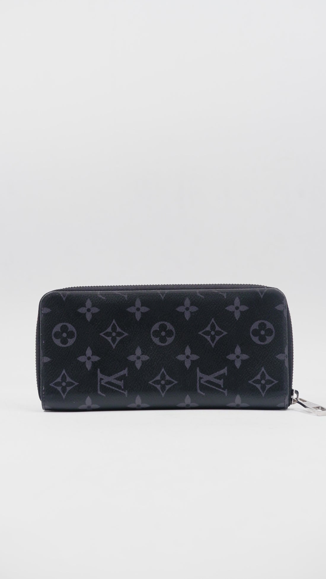 Monogram Eclipse Taiga Zippy Vertical Wallet