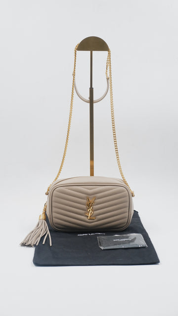 Lou Mini Quilted Leather Crossbody Bag