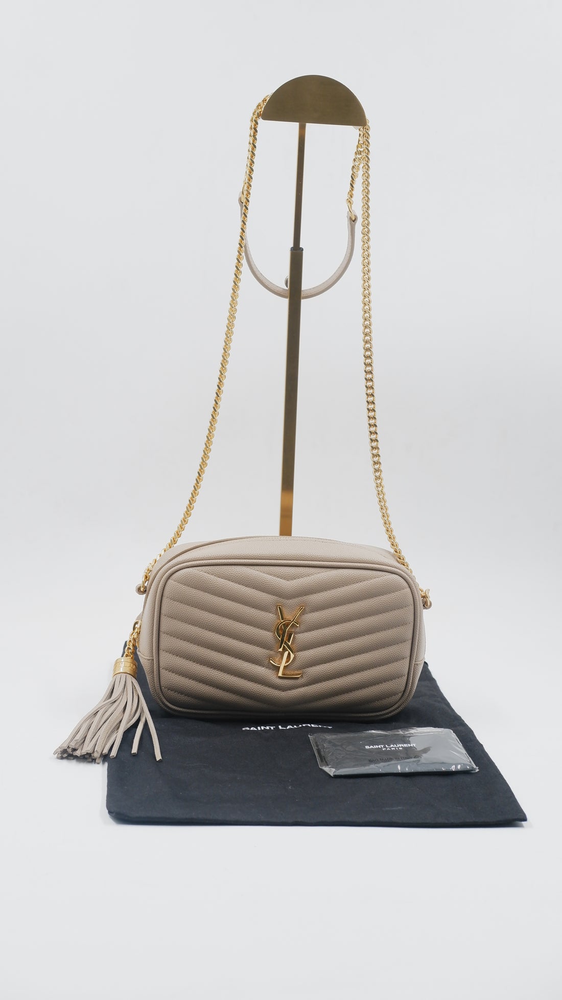 Lou Mini Quilted Leather Crossbody Bag