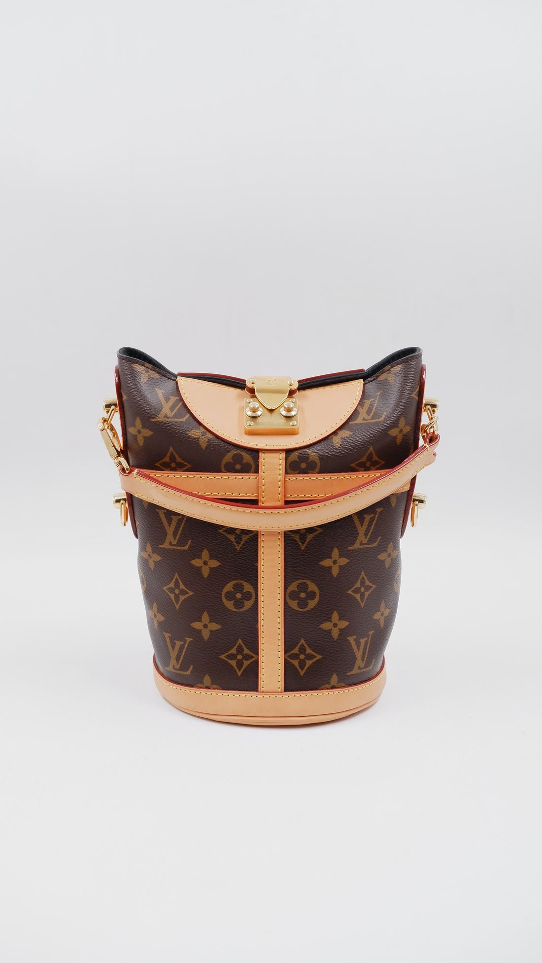 Monogram Canvas Duffle Bag (MICROCHIP)
