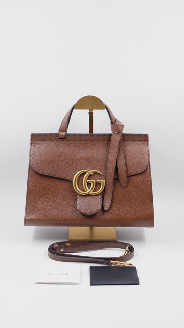 GG Marmont Top Handle Bag