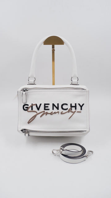 Pandora Satchel White