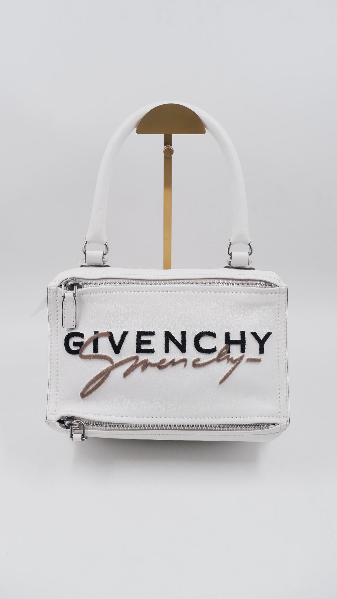 Pandora Satchel White