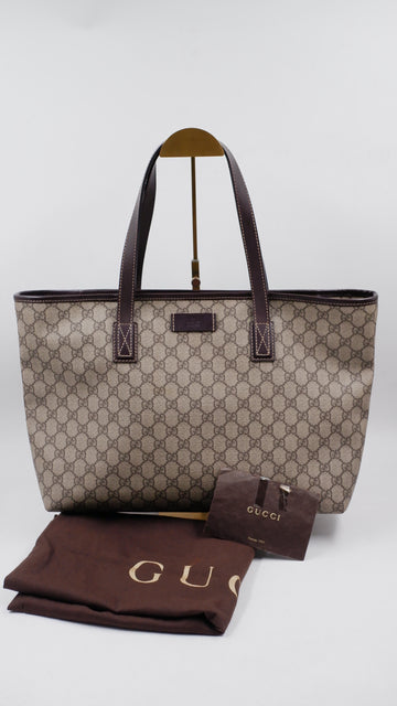 GG Coated Canvas Tote