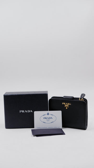 Saffiano Bi-Fold Wallet
