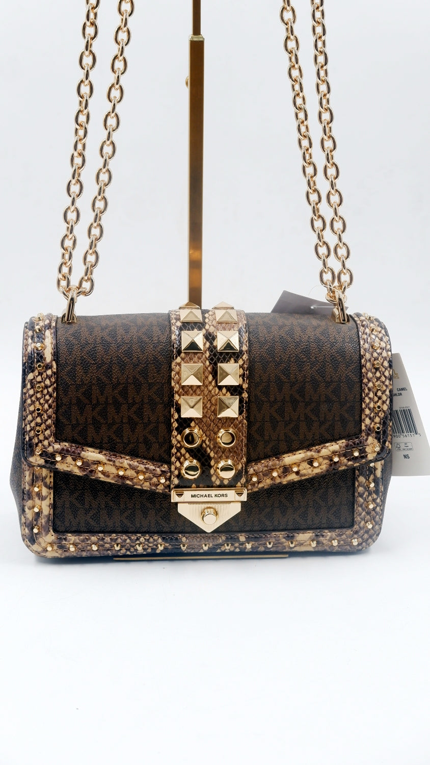 Large Studded Snake Embossed