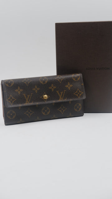 Monogram Trifold Wallet