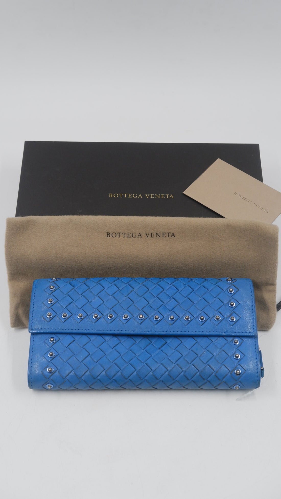 Intrecciato Leather wallet