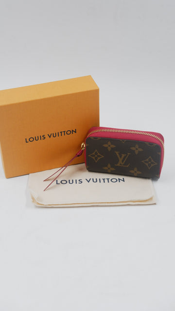 Monogram Canvas Zippy Card holder